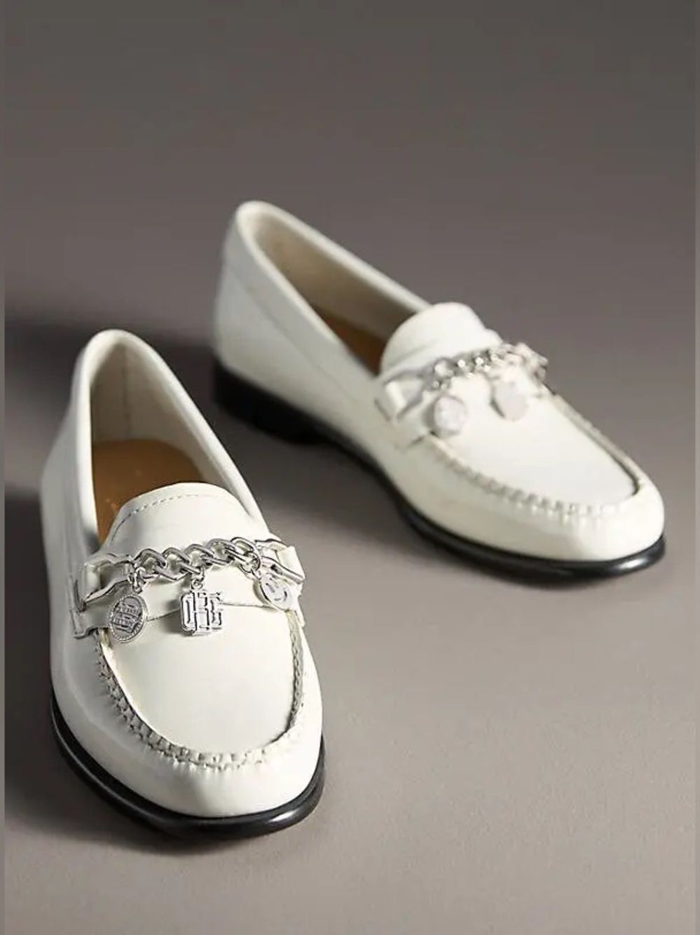 New Anthropologie G.H.BASS Whitney Charm Weejuns® Loafers Size 6